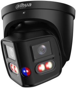 IPC-PDW31259-A180-E2-AS-PV-0280B-BLK - černá 12Mpix, pano 180°, 30m IR a 30m bílé LED, AcuPick, SMD 4.0, FD, aktivní zastraš., obousm. aud.