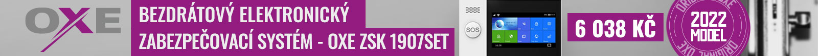 OXE ZSK 1907SET - Bezdrátový elektronický zabezpečovací systém
