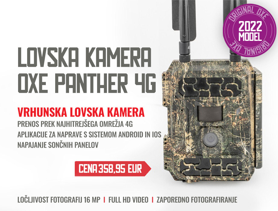 LOVSKA KAMERA OXE PANTHER 4G