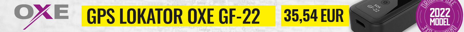 OXE GF-22 - GPS lokator