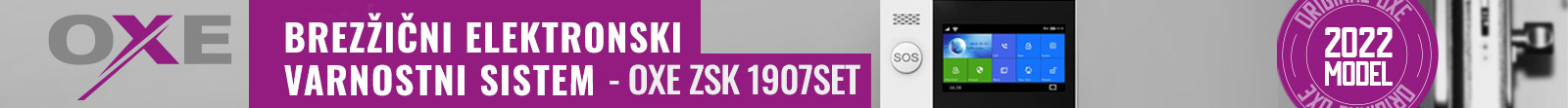 OXE ZSK 1907SET EZS - BREZŽIČNI ELEKTRONSKI VARNOSTNI SISTEM - AKCIJSKI SET!