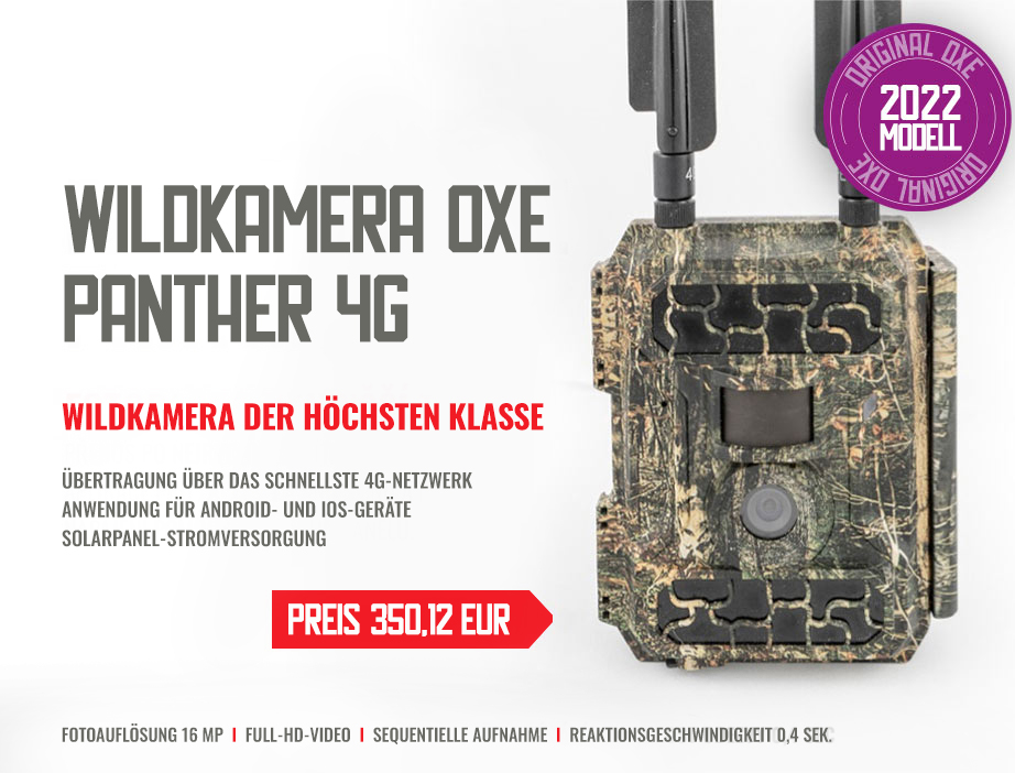 Wildkamera OXE Panther 4G