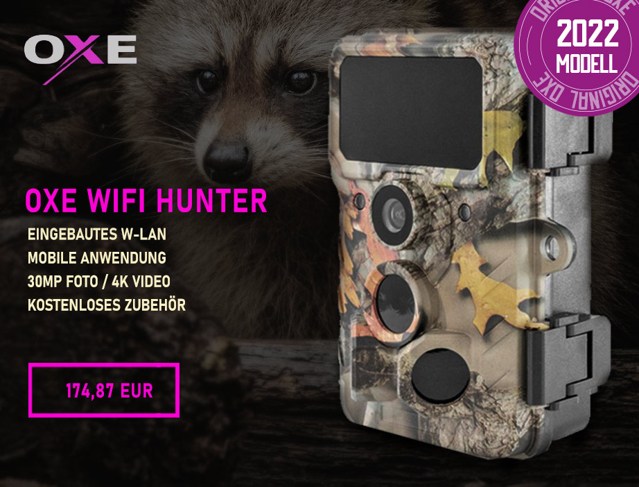 Wildkamera OXE WiFi Hunter RD3019