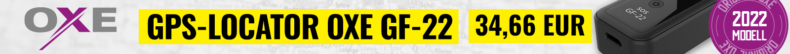 OXE GF-22 - GPS-ORTUNGSGERÄT