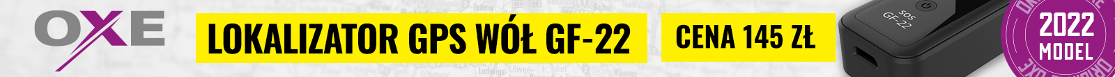 OXE GF-22 – lokalizator GPS