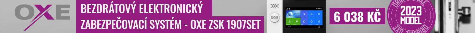 OXE ZSK 1907SET - Bezdrátový elektronický zabezpečovací systém