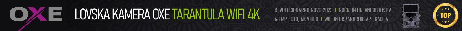 Lovska kamera OXE Tarantula WiFi 4K