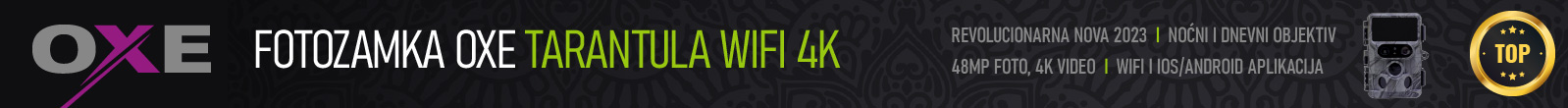 Fotozamka OXE Tarantula WiFi 4K