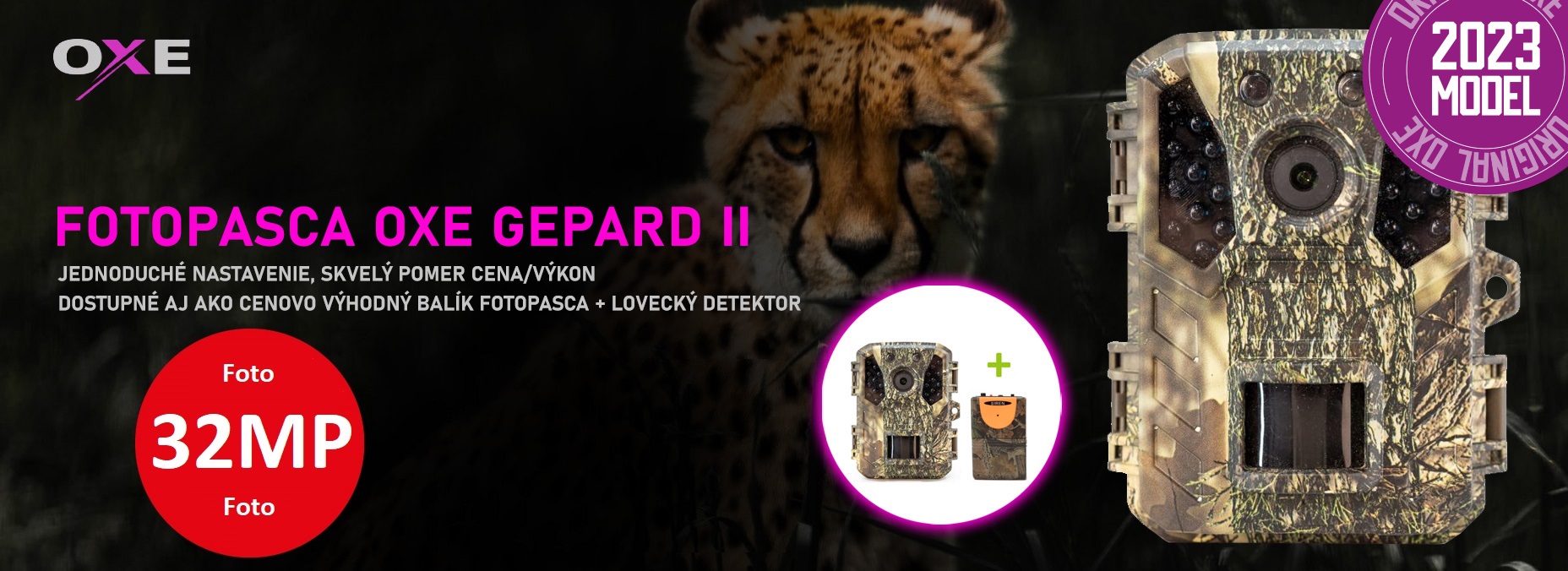 Fotopasca OXE Gepard II