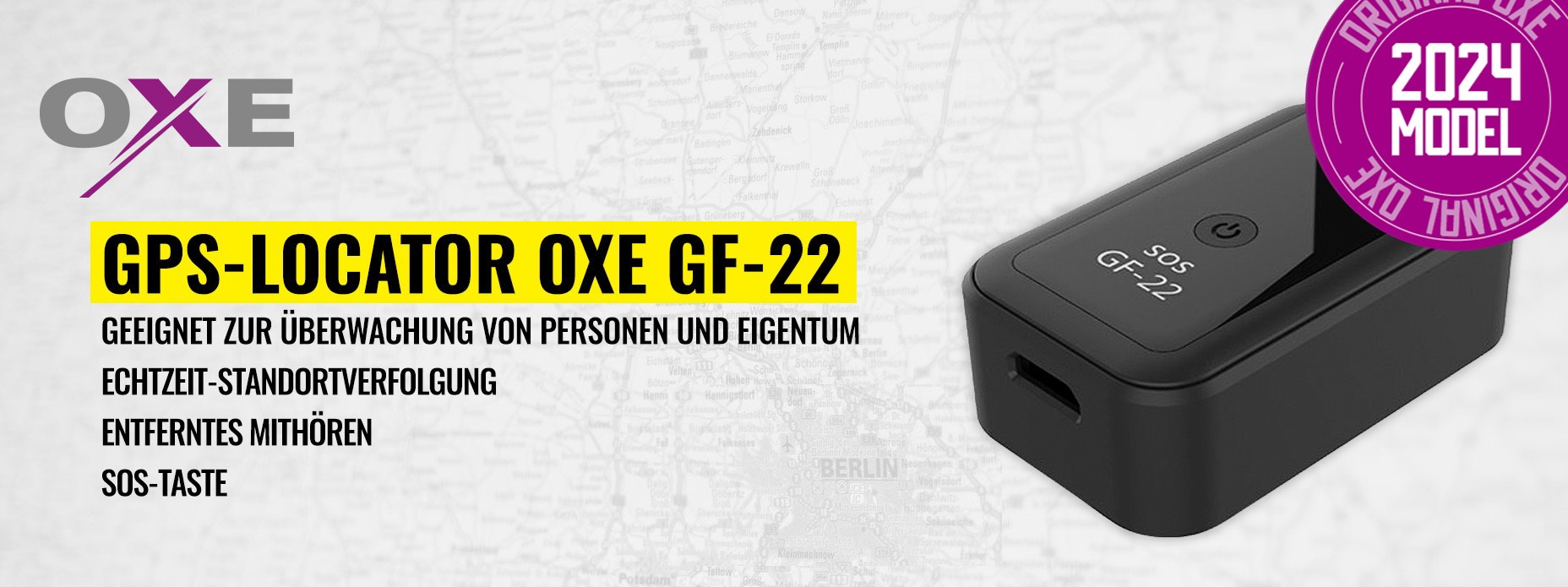 GPS-LOCATOR OXE GF-22