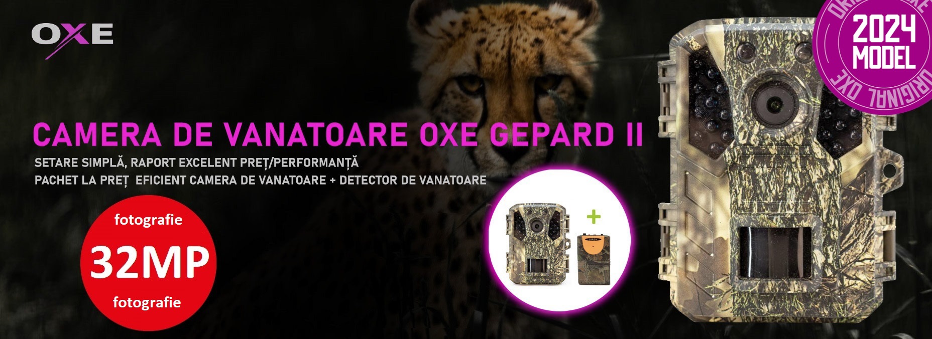 Camera de vanatoare OXE Gepard II