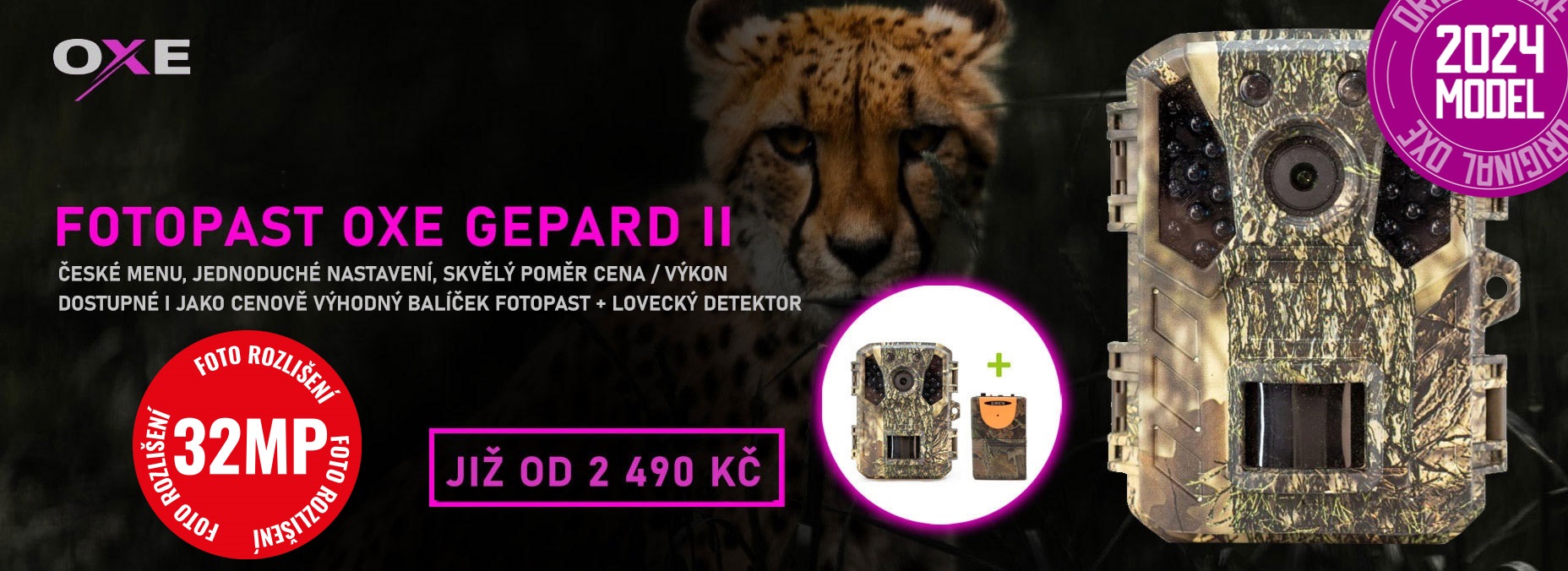 Fotopast OXE Gepard II
